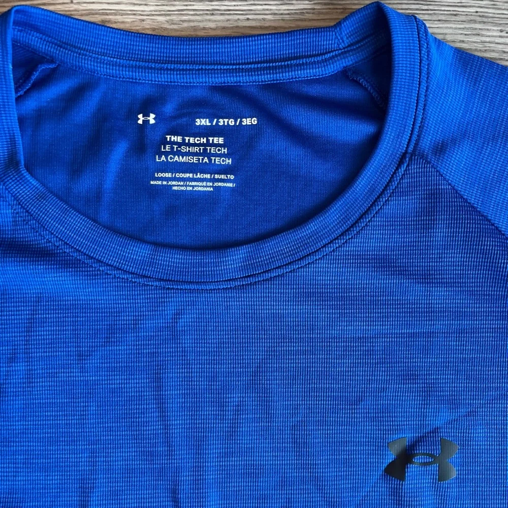 Men's Under Armor Short Sleeve Athletic Performance “The Tech Tee” T-shirt 3XL